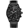 Montres-bracelets AOKULASIC 2023 haut Super mince cuir porter bande montre hommes étanche arrêt hommes sport Quartz