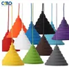 Hanger lampen modern flexibele silica schaduw lamp koord 1-1,5 m draad indoor koffie huis/winkellicht e27 110 240V