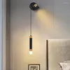 Lampade da parete in stile moderno Luci da camera Luminaria Led Bagno Vanity Lampen Letto intelligente per applique da lettura