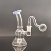 2styles mini becker bang les nookahs matrice stéréo Perc Catcher de cendres Bubbbler Bubbler fumant les conduites d'eau du recycleur