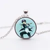 Pendant Necklaces Anime Blue Exorcist Silver Plated Rin Okumura Cute Necklace Women Jewelry Bijoux