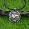 Pendentif Colliers Viking Runes Odin Corbeau Talisman Amulette Corbeau Bijoux Vikings Pendentifs Pour Femmes Hommes Dainty Bijoux