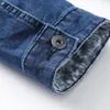 Jackets masculinos homens outono casual jeans inverno US jean retro jacket plus size xxl-6xl 7115