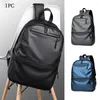 Backpack School Book Solid PVC PVC à prova d'água Tablet Zipper Homens Mulheres Mulheres de grande capacidade Laptop de bolso resistente a desgaste