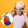 Ballkappen Sonne Mode Bunte Hut Baumwolle Atmungsaktive Propellerhüte Baseball Kopfschmuck Für Jungen Mädchen Erwachsene