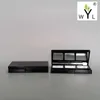 Depolama Şişeleri Boş Siyah Clear 3 Izgara Palet Tavaları ile Renk Göz Farı Kılıfı Ayna Alüminyum Pan 30 PCS