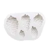 New Leaf Foliage Christmas Tree Pineal Cone Silicone Sugarcraft Mold Resin Tools Cupcake Fondant Cake Decorating Tools