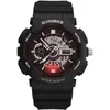 Bilek saatleri Synoke Mens Watses Water Proof Çok Fonksiyonlu Çift Hareketli Spor Saati Led Alarm Erkekler Dijital Relogio Maskulinowristwatches