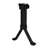 Agarre delantero Vertical táctico con bípode con resorte retráctil, bípode Foregrip para Rifle de caza, ajuste ergonómico, riel Picatinny de 20mm