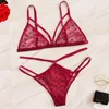 Reggiseni set da donna sexy sexy brano senza battuta reggiseno per inframole per il sonno di lingerie set di lingerie s-2xl biancheria intima porno ropa interio