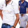 Polo da uomo ZOGAA Polo da uomo Manica corta in cotone Stampa casual Solido Camicie antirestringenti Abbigliamento da uomo di alta qualità T-shirt estive 230428