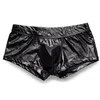 Culotte Sexy Lingerie Gay Culotte Faux Cuir Jockstrap Coquin Ouvert BuMen Sous-Vêtements String Fitness Pénis Pouch Boxer Shorts Trunks