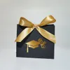 Gold Glitter Cap Candy Boxen Abschlussfeier Gastgeschenke Box Dekorationen Geschenk Pralinenschachtel für Partyzubehör