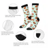 Herrstrumpor för män capybara-mönster-socks-4cbgzkjfh01 5% spandexkläder roliga vintermitten rör män