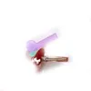 2023 Summer New Korean Fashion Children's Checker Duckbill Clip Sweet Girl Simple Small Fresh Acrylic Flower Hairpin Hair Accessories