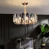 Pendant Lamps 2023 Latest Nordic Crystal Chandelier American Italian Living Room Lights Luxury LED Lamp Creative Lighting Light