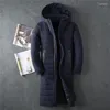 Veste en duvet de canard pour hommes marque hiver pour hommes Doudoune Homme 2023 manteau à capuche 3XL