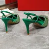 2023 Хрустальные туфли на высоких каблуках высокие каблуки Свадебная обувь Сандалии Высококачественные Золушка Жемчужная мода Женская мода Большой размер маленький размер 35-40 -462