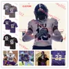 Jason Reynolds II Northwestern Jersey Calvin Johnson II Jacob Gill Braden Turner Cameron Mitchell Northwestern Wildcats Fußballtrikots Maßgeschneiderte Herren