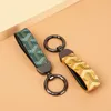 Keychain Key Chain Buckle Handmade Leather Keychains Men Women Bags Pendant Accessories