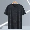 Camisetas masculinas de verão lce lce seda secagem rápida masculina fina gordura casual gordura solta mangas curtas plus size 12xl 11xl 10xl 9xl 8xl 7xl