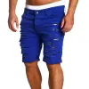 QNPQYX Nieuwe zomerherengat korte jeans mannen katoen stretches casual denim shorts broek mode hot sell cowboy broek mannetjes