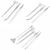 Kit d'outils professionnels d'entretien d'aquarium, nettoyeur d'aquarium, pincettes, ciseaux pour plantes vivantes, accessoires d'aquarium de poissons d'herbe