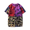 Hommes t Femmes Shark Designers Loose Tees Summer Sportwear Marques Mans Casual Shirt Luxurys Vêtements Street Shorts Sleeve Clothes Camouflage Tshirts 41sss