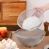 Strainer Basket Rice Mesh Colander Bowl Washing Kitchen Fine Fruit Vegetable Stainless Strainers Steel Drain Drainer Washer