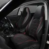 Car Seat Covers Universal Cover Set PU Leather Full Surrounded Cushion Protector Pad Anti-Scratch Fit Sedan Suv Pick-up