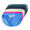 Underpants Summer Men's Swimming Briefs Sexy Low Waist Solid Color Short Pants Beach Male Surfing Swimsuit Men Bikini