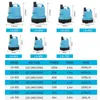 Pumpar 10W105W Submersible Pond Pump Water Pump 220v240V Pump Ultra Quiet för Waterfall Fountain Hydroponics Ponds Fish Tank Aquarium