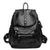 Duffel Bags Women High Quality Leather Backpacks Vintage Female Shoulder Bag Travel Ladies Bagpack Mochilas School For Girls