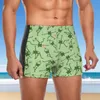 남자 수영복 재미있는 개구리를하는 요가 수영 트렁크 귀여운 녹색 용어 설계 스테이 형 모양 커스텀 수영 권투 선수 플러스 사이즈 훈련 남자