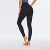 Pantalon actif imprimé Yoga Gym Leggings léopard pour femmes collants de sport avec Double poches Nylon course Fitness entraînement Legins femme