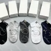 Klasyczne męskie skarpetki sportowcy Five Pair Modne drukowane luksusowe skarpetki marki sumemr oddychające bawełniane skarpetki