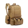 Pacotes de mochila 55l Militares Militares Mochila Tática Camuflagem Backpack ao ar livre Esporte Caminhando Bag Sport Bag Sags Macks J230502