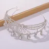 Pinces à cheveux Baroque luxe cristal Hairhoop mariée diadème couronnes Noble strass Pageant bal diadème mariée bandeau accessoires de mariage