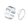 Wedding Rings 2 -dopps -selling Fashion Couple Ring Set Creative Exquisite Accessories Men and Women Banquet Jewelry