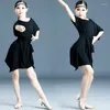 Stage Wear 'Summer Latin Dance Dress' s Clothing Rumba/Salsa/Ballroom/Tango/Cha Cha Samba Competition Comparet Children