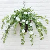 Decoratieve bloemen kunstmatige bloem rattan nep plant