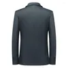 Costumes pour hommes Boutique Blazers Vestes pour hommes Manteaux décontractés Beau Masculino Business Solide Hauts pour hommes Hombre Veste de costume de mariage