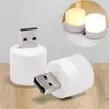 Luci notturne Mini USB Luce portatile Protezione per gli occhi Lettura Lampadine Lampada a LED Computer Alimentazione mobile Ricarica Rotondo Piccolo libro