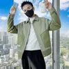 Vestes pour hommes Splice Jacket hommes printemps et automne 2023 marque de mode Slim revers vêtements décontractés coréen