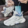 Man lift schoenen inzetstukken voor mannen hielblokken lichtgewicht mesh sneakers lengte vergroten inlegzolen 5 cm ademende tennisplatform wigge