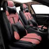 Capas de assento de carro Fekofeko Leather para 7 séries E38 E65 E66 E67 F01 F02 F03 F04 G11 740I 740IL 745LI 750IL 760I AUTO ESTISE