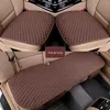 Siedzisko samochodowe pokrywa lnu Yosolo oddychające pad Mat Procctor Universal Front Tylna poduszka lniana cztery pory roku