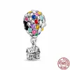925 Sterling Silver Charms voor sieraden Making for Pandora Beads Me Series Hoop Link Oorrings Fashion