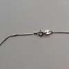 チェーン10pcs/lot 925 Sterling Silver Box Chain Necklace for DIY Jewelry Handmake
