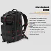 Backpackpakketten gratis soldaat buiten sport tactische rugzak camping heren militaire tas 1000D nylon voor fietsen wandelen klimmen 30l 45L j230502